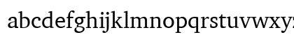 CharterITCReg Regular Lowercase Preview