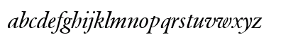 GaramondBE RomanItalic Preview