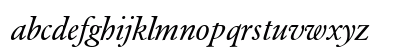 GaramondBESwash RomanItalic Preview