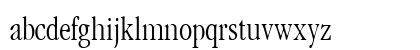 GaramondLightCondSSK Regular Lowercase Preview