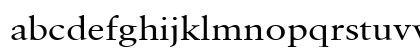 Garrick Wide Normal Lowercase Preview
