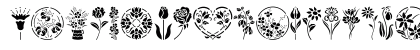 GE Floral Stencils Regular Preview