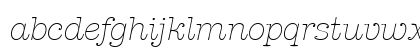 AmTypewriterITCTT LightItalic Preview