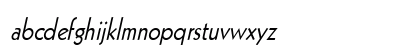 Geo 112 Condensed Italic Preview
