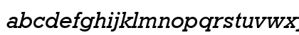 Geometric-Slabserif712 MedHU Medium Italic Preview