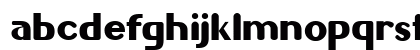 Gilgongo Regular Lowercase Preview