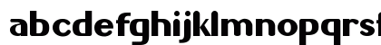 Gilgongo Regular Lowercase Preview