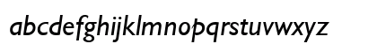 Gill Sans Italic Preview