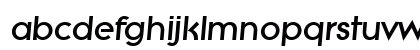 Geometrical-L730 BoldItalic Lowercase Preview