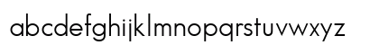 Glasnost Light Lowercase Preview