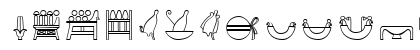 GlyphExtLibAA Medium Lowercase Preview