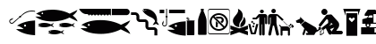 Glyphyx Two NF Regular Lowercase Preview