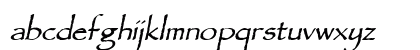 AncientScript Regular Lowercase Preview