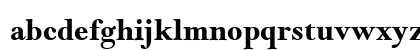 Goudy Modern MT Bold Lowercase Preview