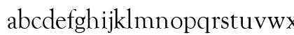 Goudy Old Style Regular Lowercase Preview