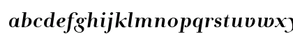 Andrade Pro Bold Italic Lowercase Preview