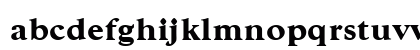 GoudyT Bold Lowercase Preview