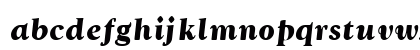 GoudyWtcT Bold Italic Lowercase Preview