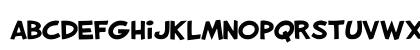 Asterix Boldus Regular Lowercase Preview