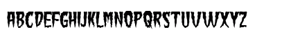 Green Fuz Regular Lowercase Preview