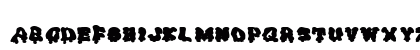 Gremlin Solid Bold Lowercase Preview
