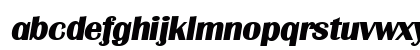 Grenoble Heavy SF Bold Italic Lowercase Preview
