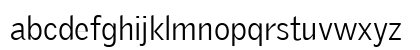 GriffithGothic Regular Lowercase Preview