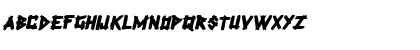PlanksDisplayCaps Bold Italic Font