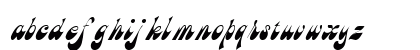 Haight Regular Lowercase Preview