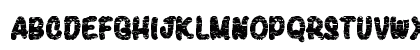 Halloween Grunge Regular Lowercase Preview