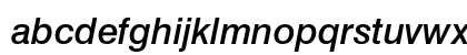 HalvettMedium Italic Preview