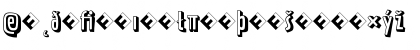 PraterBlockTwo-RegularExp Regular Font