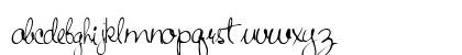 HandWriting53 Regular Lowercase Preview
