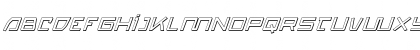 Quasitron 3D Italic Italic Font