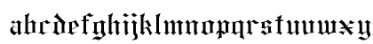 Helena Regular Lowercase Preview
