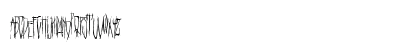 HELLO WEEN FONT Regular Lowercase Preview