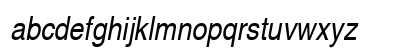 Helvetica Narrow Oblique Preview