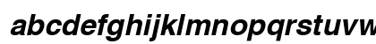 Helvetica-Narrow BoldItalic Preview