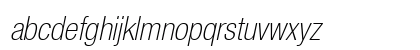 Helvetica Neue LT Com 37 Thin Condensed Oblique Preview