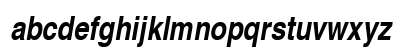 Helvetica Narrow Bold Oblique Preview