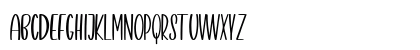 HERE COMES THE SUN Regular Lowercase Preview