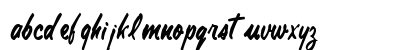 AnnaLisaFont71 Regular Lowercase Preview