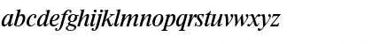 Riccione-Serial RegularItalic Font