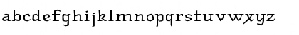 hooge 05_58 Regular Lowercase Preview