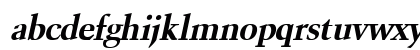 Horn Wide Bold Italic Preview