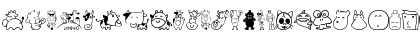 SakabeAnimal03 Regular Font