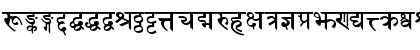 Sanskrit Bold Font