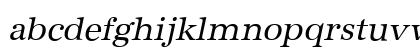 AntiquaStd Italic Lowercase Preview