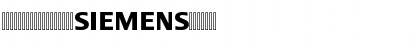 Siemens Logo Regular Font