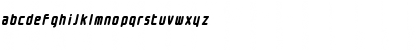 Small type (italic) Regular Font